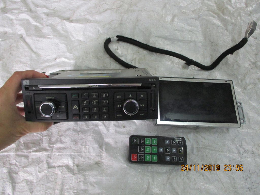 Citroen C5 III 08- radio nawigacja 9664993180