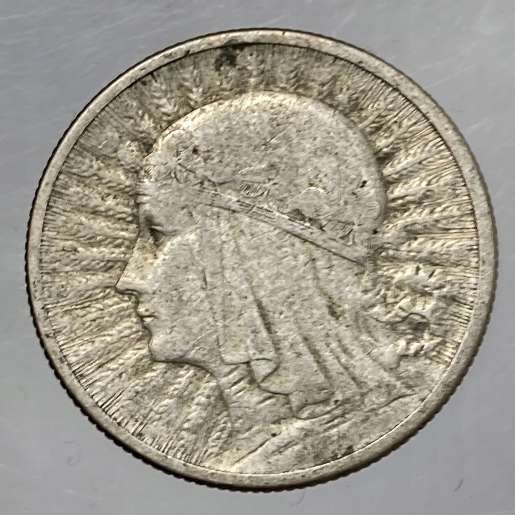 II RP 2 złote 1933 Polonia srebro