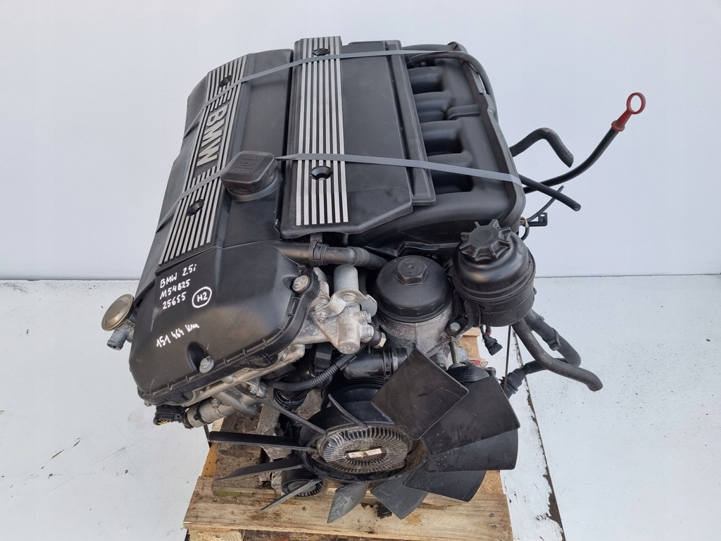 SILNIK BMW E39 525 i 2.5 192KM test M54B25 256S5