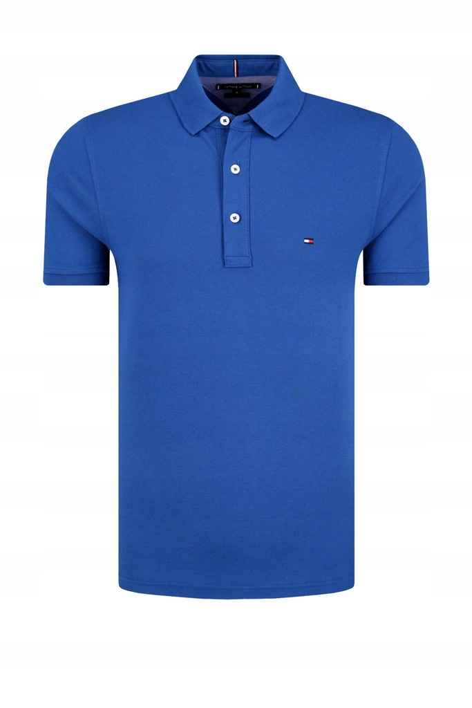 POLO SLIM FIT TOMMY HILFIGER NIEBIESKI ROZ. XXL