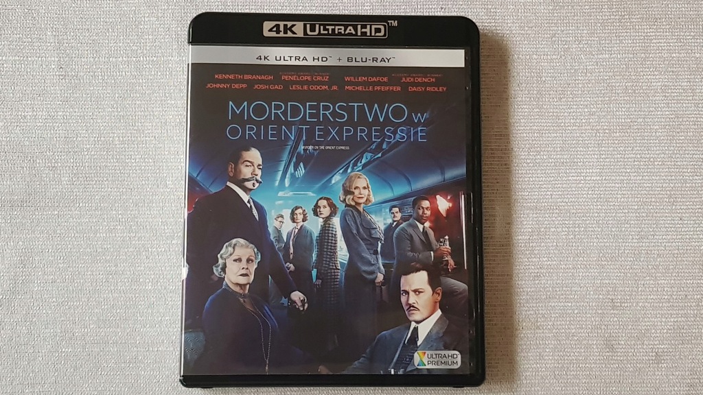 Morderstwo w Orient Expresie 4K UHD Blu ray