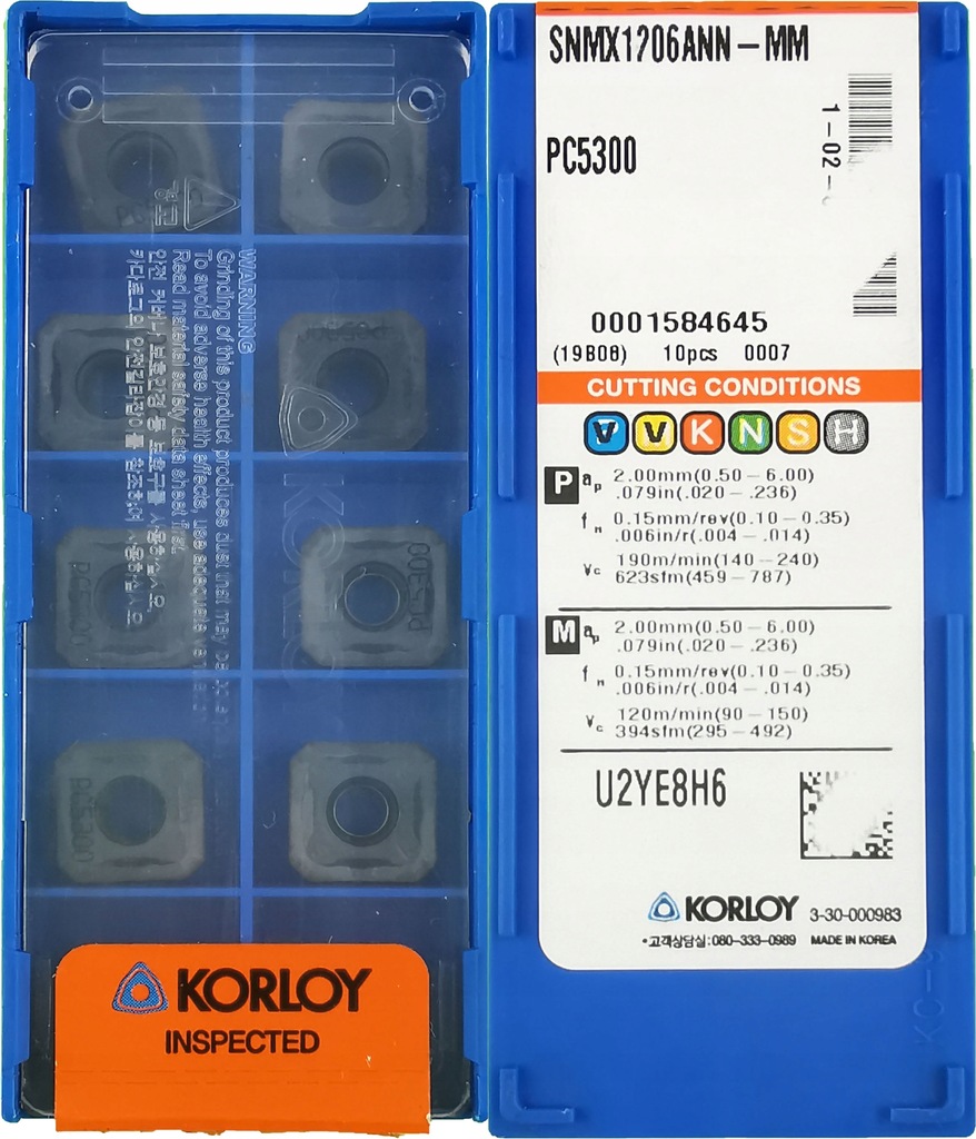 Płytki SNMX 1206ANNMM PC5300 KORLOY 12220045440 oficjalne archiwum Allegro