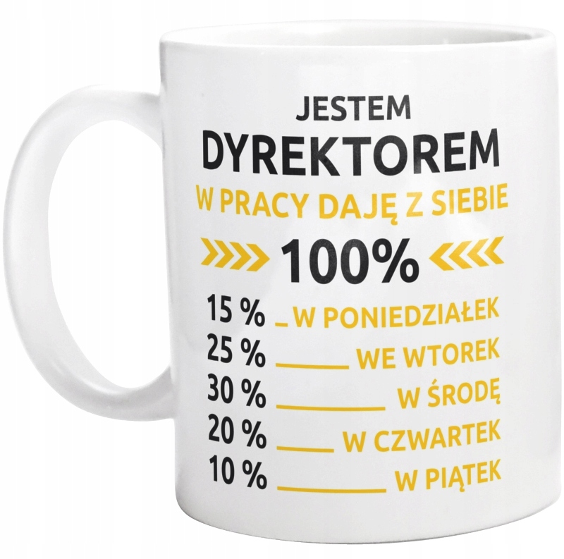 DYREKTOR W PRACY 100% PRACA KUBEK