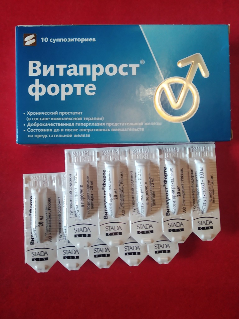 Vitaprost Forte 10 sztuk po 20 mg