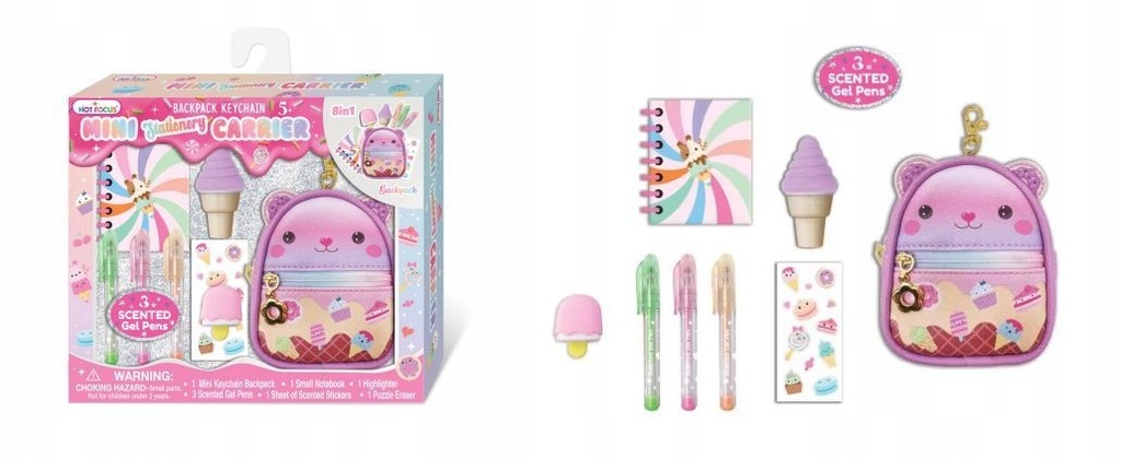 Zestaw Z Mini Plecaczkiem Lody
