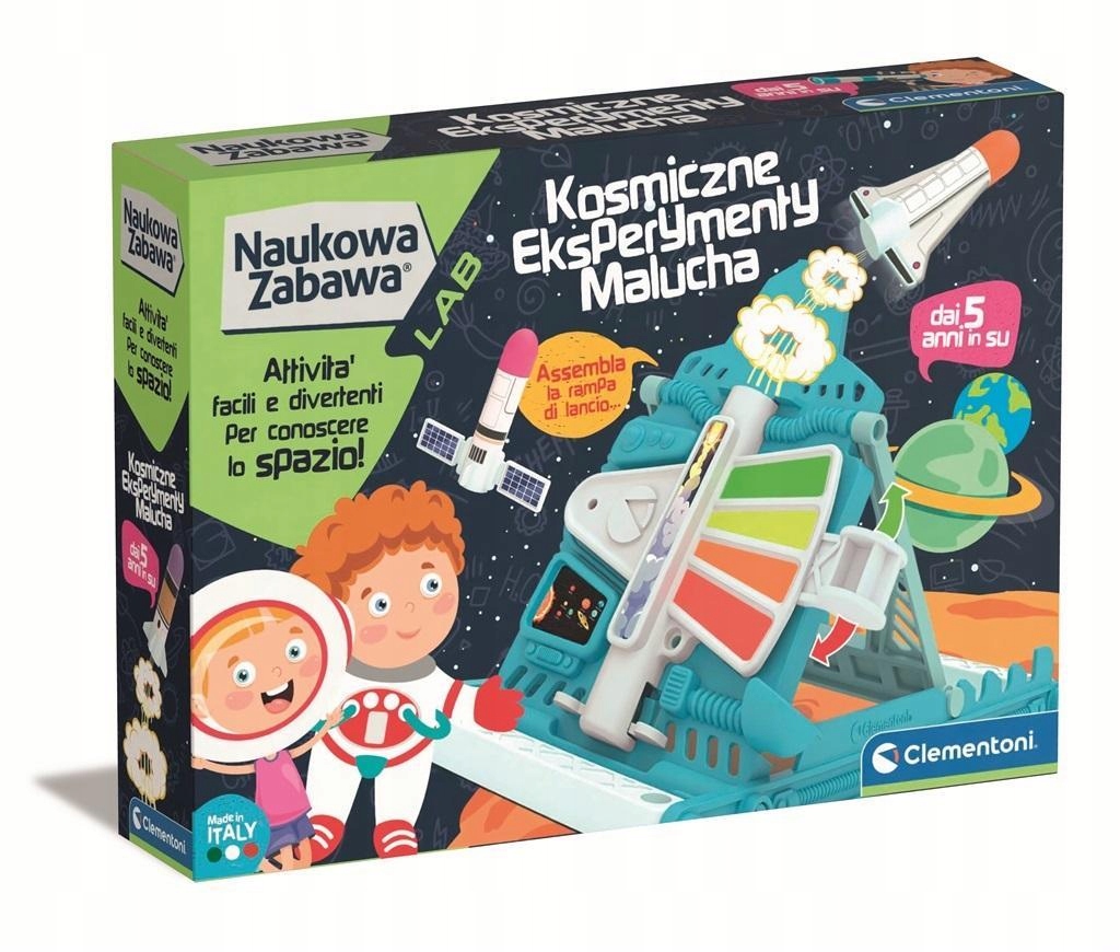 NAUKOWA ZABAWA. KOSMICZNE EKSPERYMENTY MALUCHA