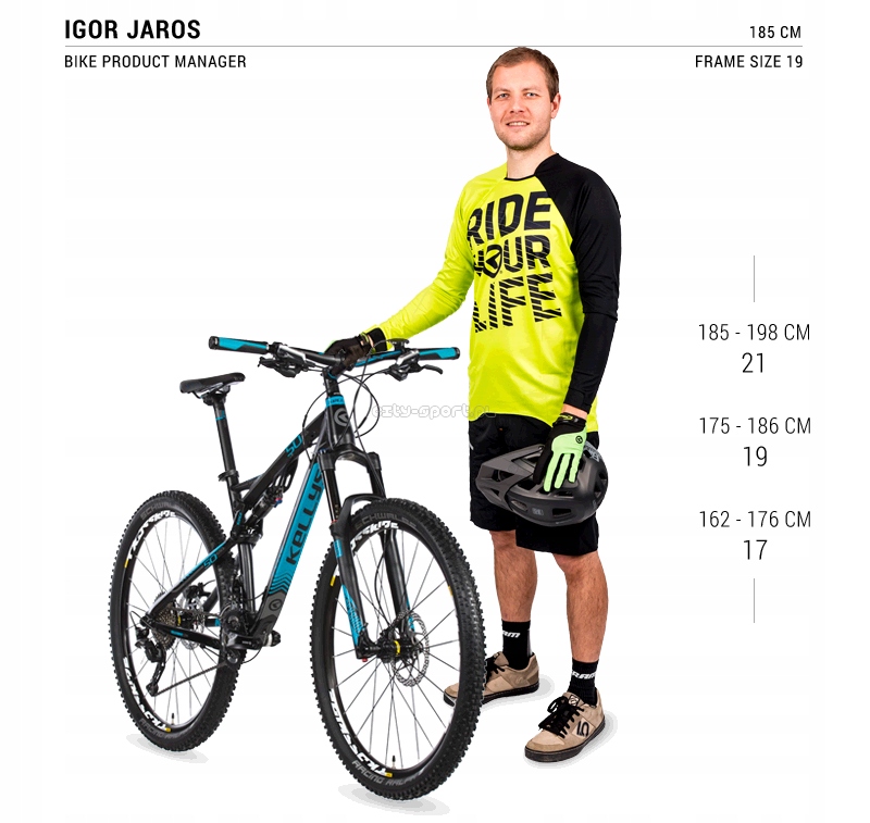 Rower Kellys TYKE 30 2017 FULL DH 27,5" S 17 7860503851 oficjalne archiwum Allegro