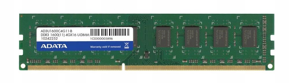 Pamięć RAM ADATA DDR3 4 GB 1600