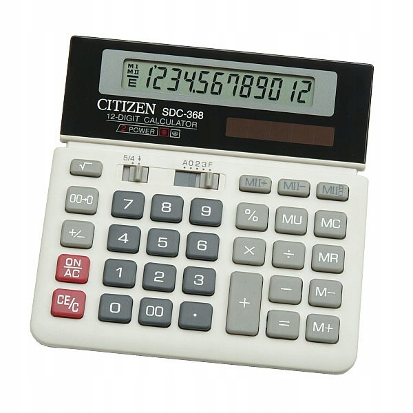 Kalkulator SDC-368 CITIZEN uchylny