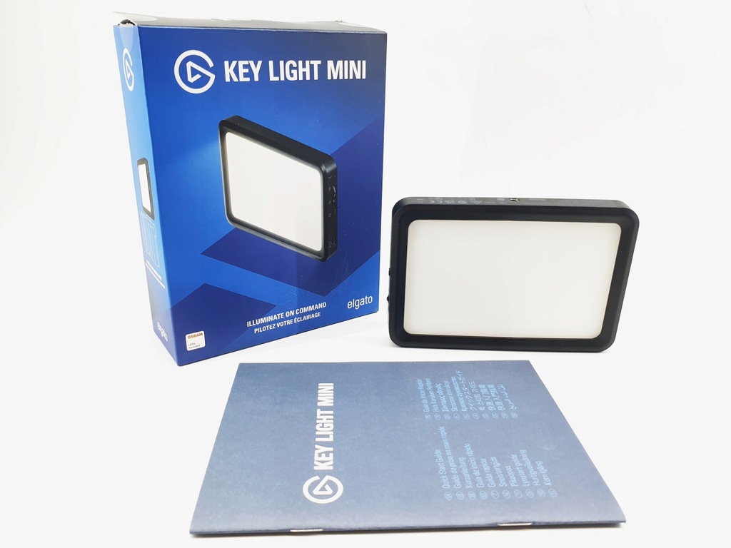 Oświetlenie panel LED Elgato Key Light Mini 800lm z akumulatorem