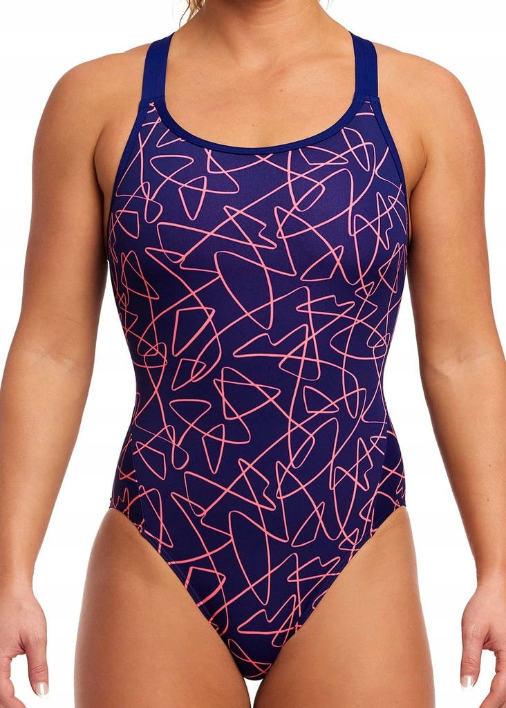 Strój kąpielowy Funkita Serial Texter - Eclipse - 10 (UK32) S