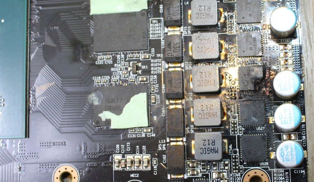 Układ BGA GP104-400-A1 - GTX1080 - z demontażu - 12975875217 ...