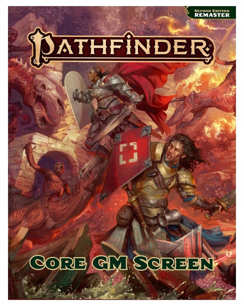 EKRAN MISTRZA GRY PATHFINDER CORE GM GAME MASTER SCREEN P2 2ND EDITION