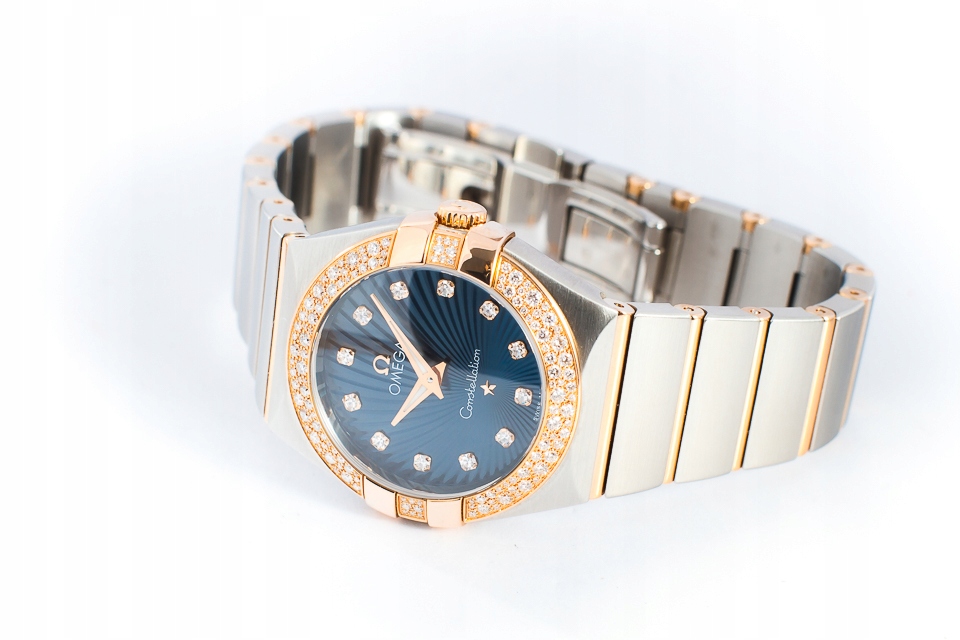 OMEGA CONSTELLATION LADY DIAMONDS SS|18K 27MM/KPL.
