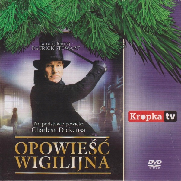 Opowieść wigilijna DVD Patrick Stewart Lektor PL