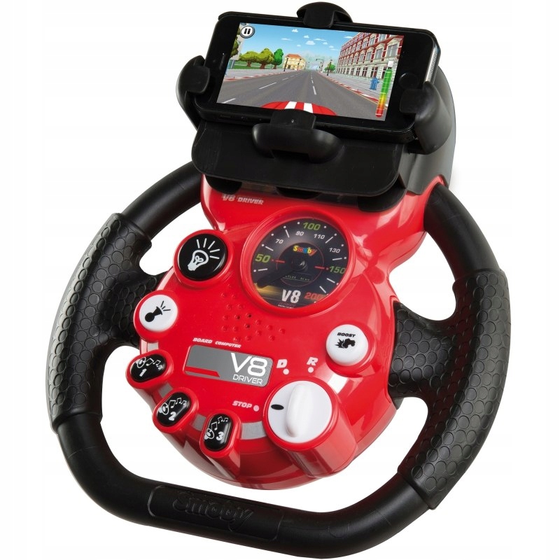 Купить Симулятор вождения SMOBY V8 с рулем для детей: отзывы, фото и ...