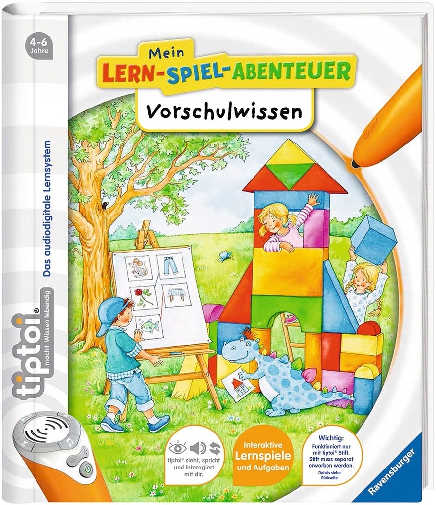 PX993 RAVENSBURGER TIPTOI KSIĄŻKA Vorschulwissen