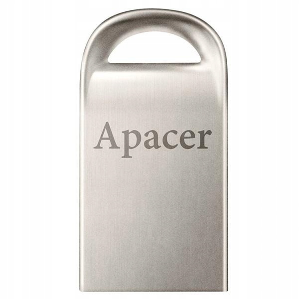 Apacer USB flash disk, USB 2.0, 64GB, AH115, srebrny, AP64GAH115S-1, USB A,