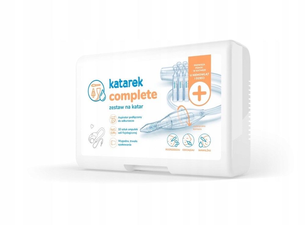 Katarek Plus Aspirator kataru Complete Box z solą