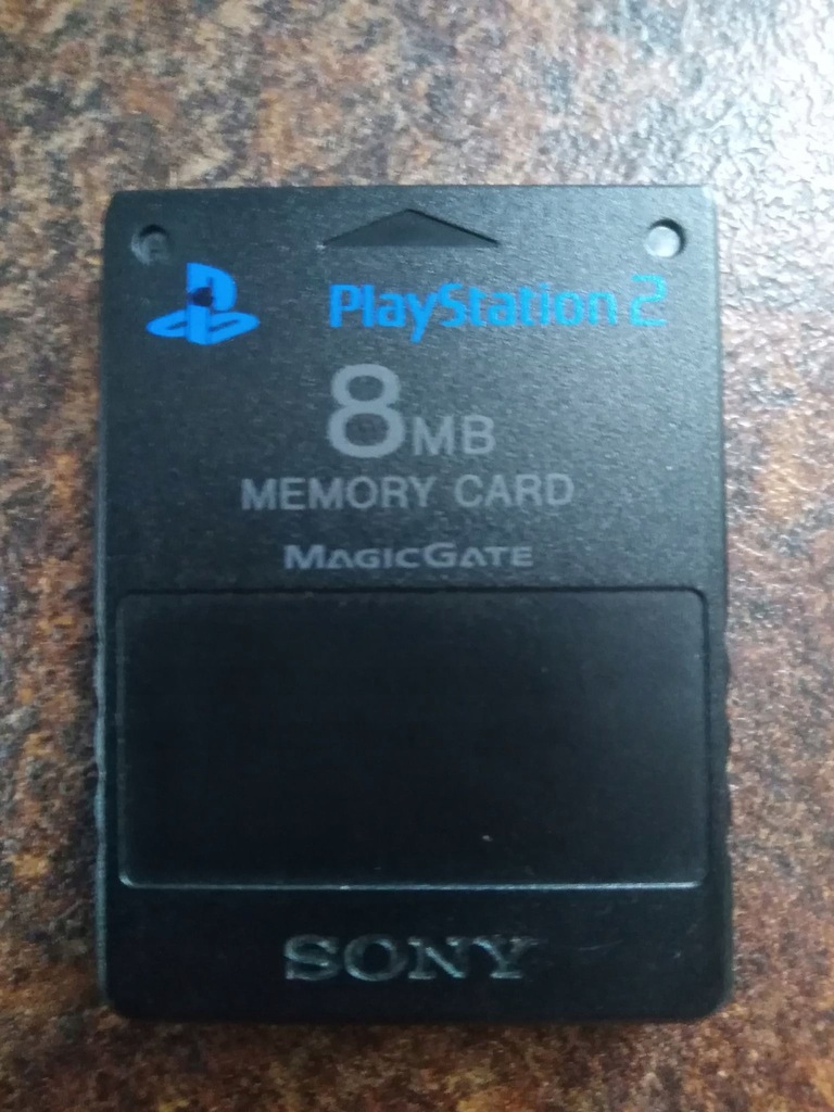 Karta pamięci Sony playstation 2 ps2 8mb