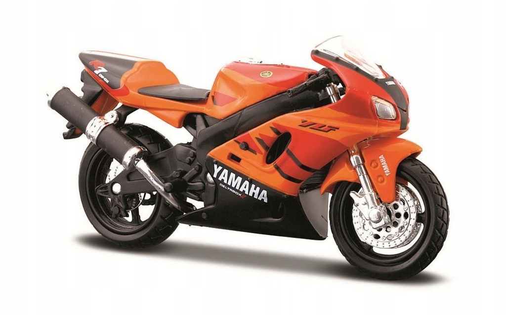 Maisto Model Motocykl Yamaha YZFR7 z podstawką1/18