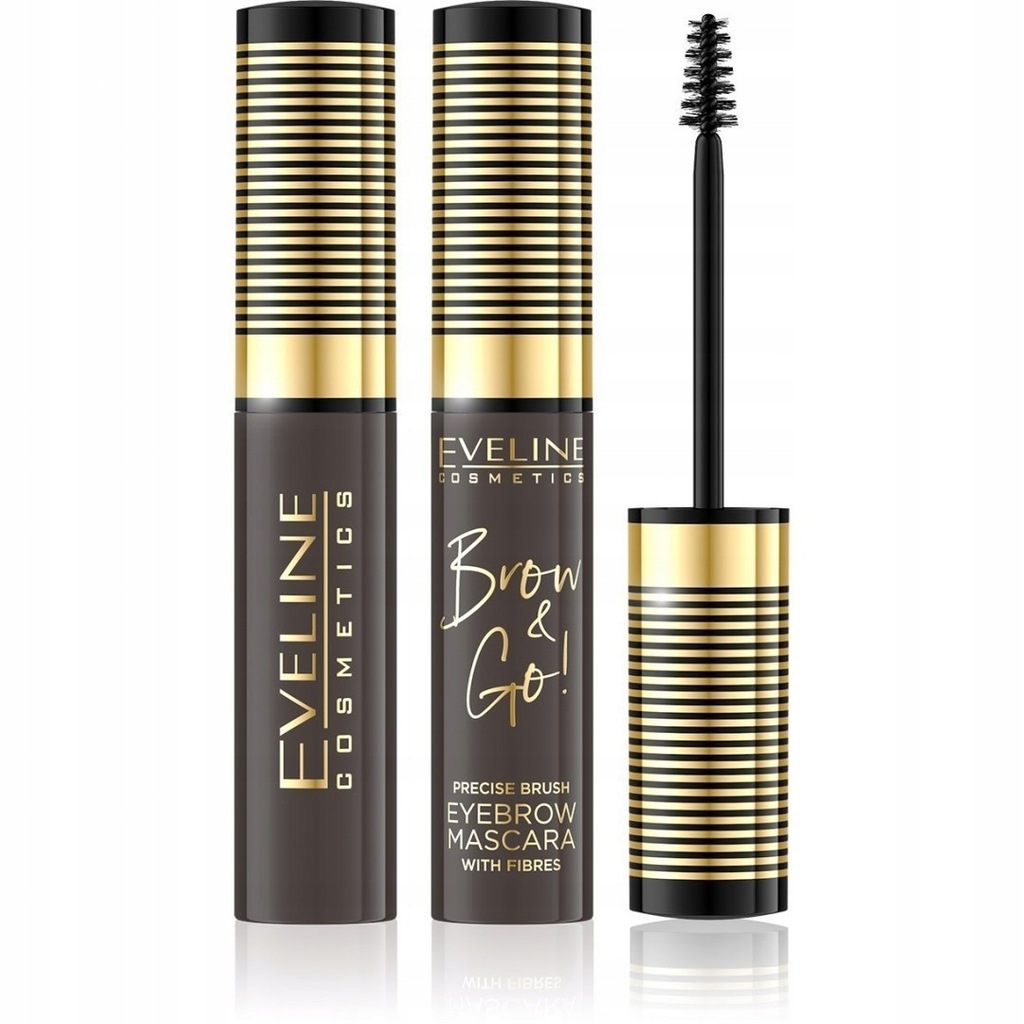 Eveline Brow & Go Tusz do stylizacji brwi nr 02 Dark 6ml