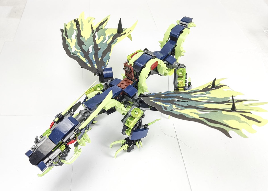 LEGO 70736 Ninjago smok Morro (bez figurek) - 15012105794 - oficjalne archiwum Allegro