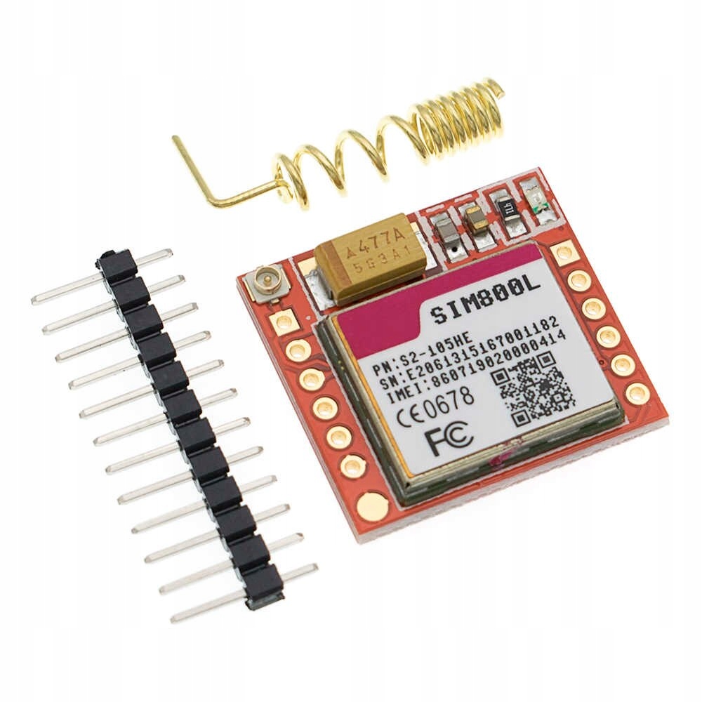 Moduł Sim800L GPRS GSM MicroSim ARDUINO