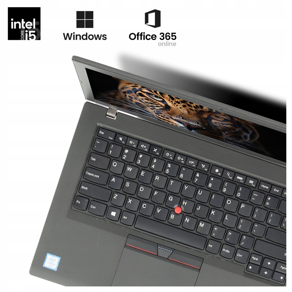POLEASINGOWY UŻYWANY Laptop Lenovo ThinkPad T460 i5 32GB 1024GB SSD WIN 10