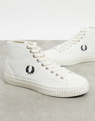 FRED PERRY TRAMPKI ECRU DAMSKIE WYSOKIE 39 1DFD