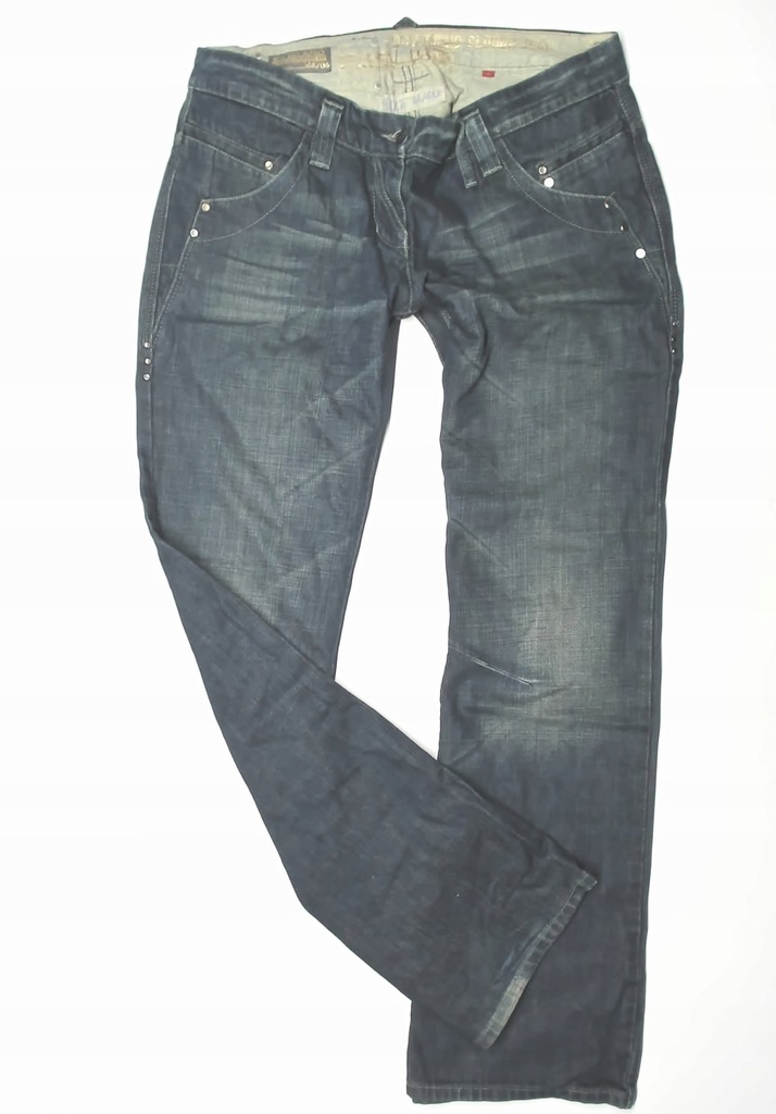 SPODNIE JEANS MĘSKIE RIVER ISLAND BAWEŁNA ROZM 42