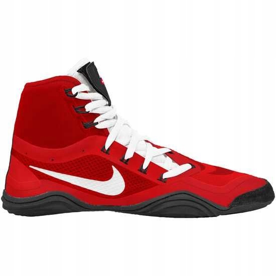 Buty zapaśnicze, boks Nike Hypersweep Czerwone