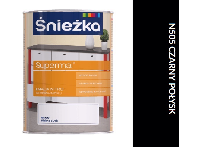 Купить НИТРО Снежка КРАСКА для дерева и металла 5Л ЧЕРНАЯ ПОЛ: отзывы ...