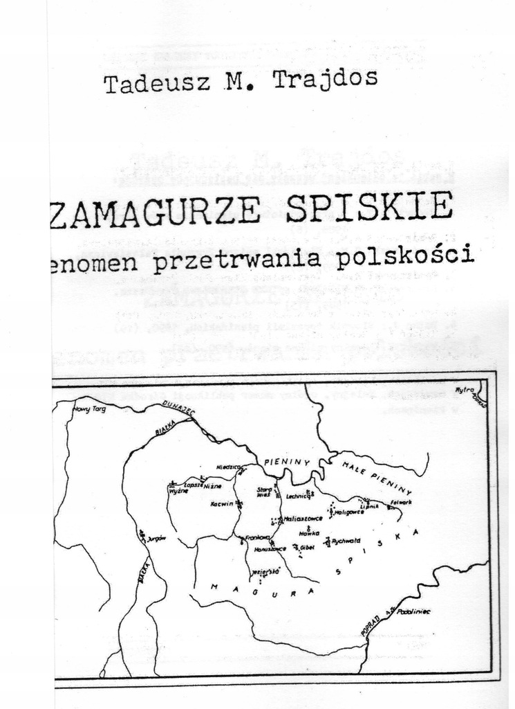 ZAMAGURZE SPISKIE - Fenomen przetrwania polskości
