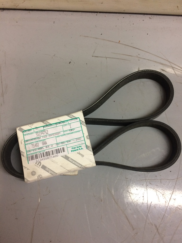 Pasek Klinowy Fiat Doblo 1 9 D Jtd Bez Klimy Oryg Oficjalne Archiwum Allegro