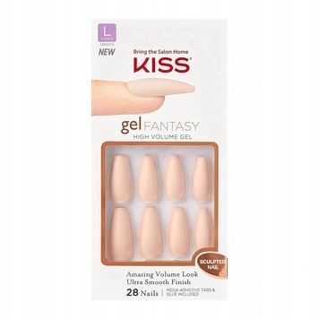 Kiss sztuczne paznokcie Gel Fantasy KGFS01 x28 L