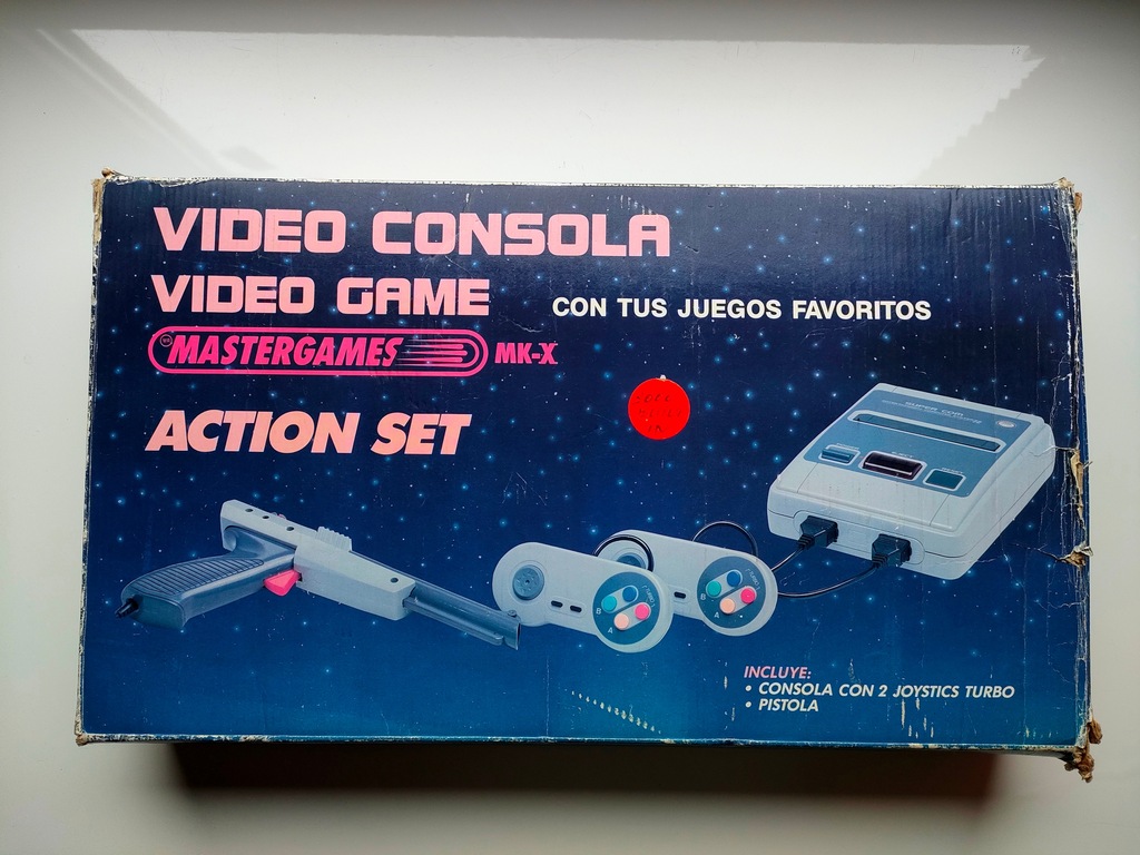 *** PEGASUS VIDEO CONSOLA ACTION SET MASTERGAMES KONSOLA NES NINTENDO ***