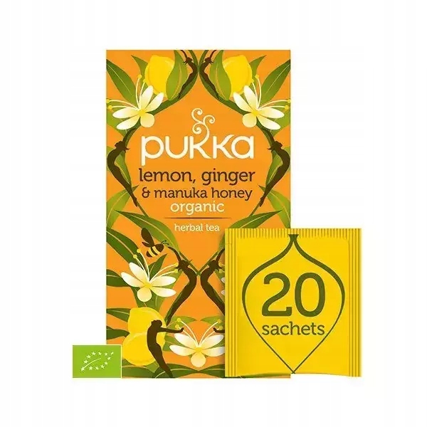 Pukka Herbata Lemon, Ginger & Manuka Honey