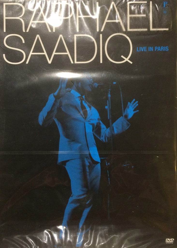 RAPHAEL SAADIQ LIVE IN PARIS DVD+CD FOLIA! UNIKAT!