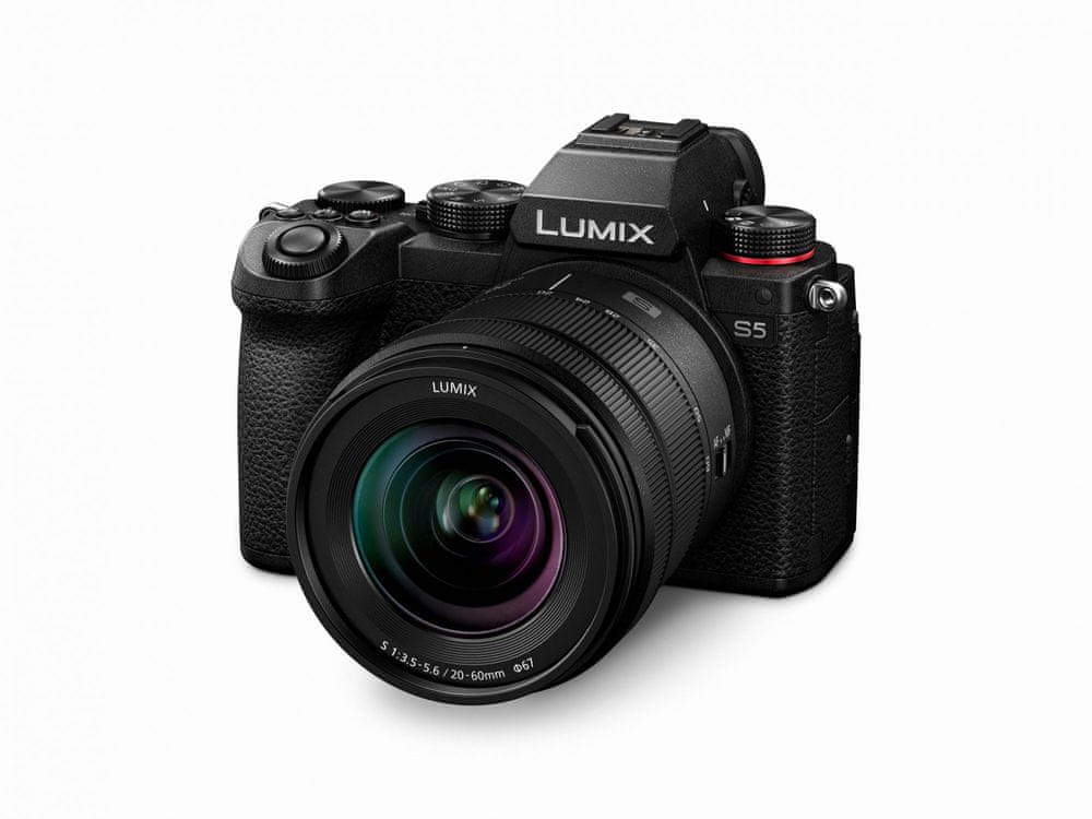 Aparat fotograficzny Panasonic Lumix S5ke-k korpus + obiektyw czarny