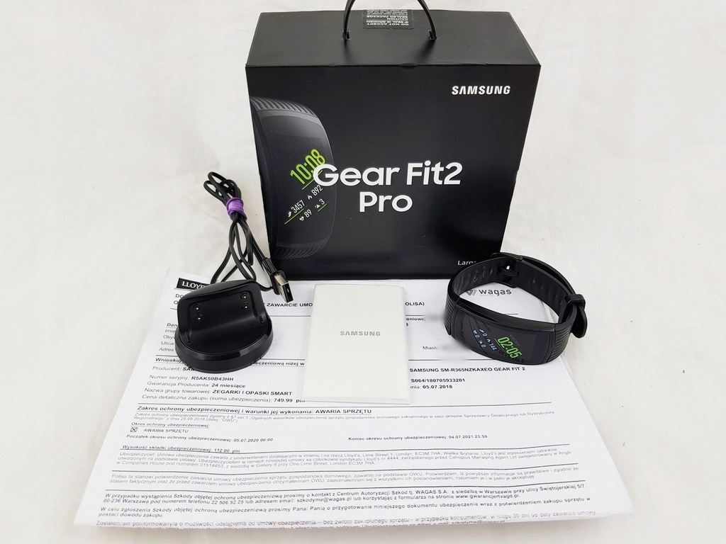 Samsung Gear Fit 2 Pro L SM-R365 Black GW 07.2021