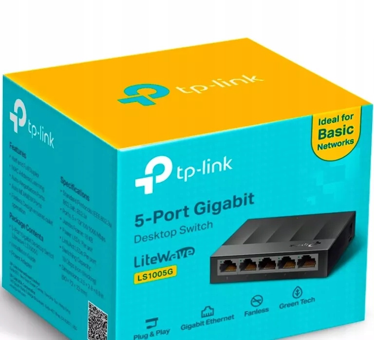 SWITCH 5-PORT GIGABIT TP-LINK