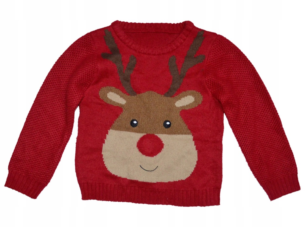 259. sweter sweterek świąteczny rozm. 122