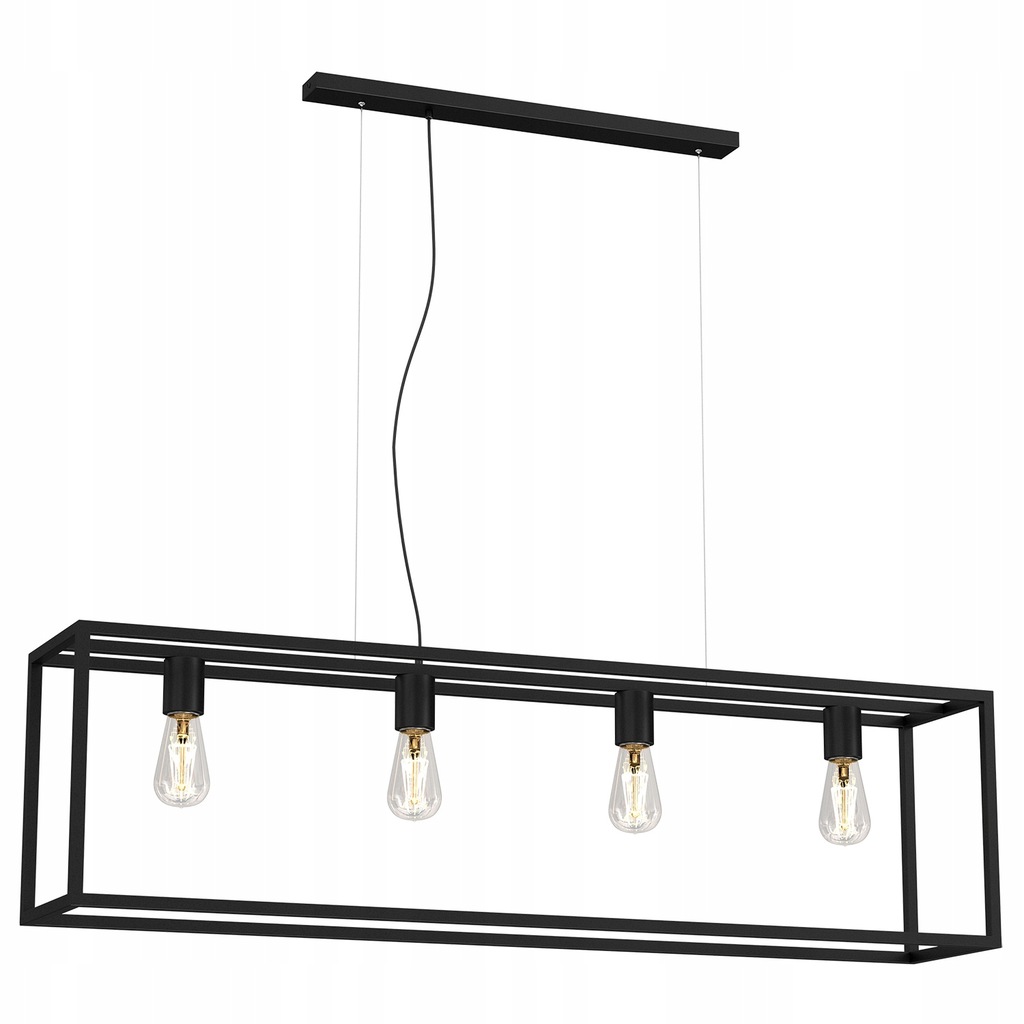 ceiling rectangular Frame black 4