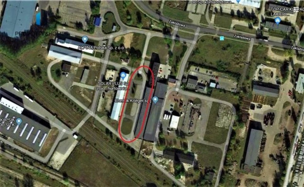 Komercyjne, Konin, 1222 m²