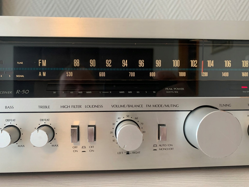 Купить Hi-Fi стерео ресивер SANSUI R-50: отзывы, фото и характеристики ...