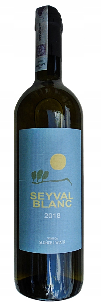 Seyval Blanc 2018 SŁOŃCE I WIATR wino polskie