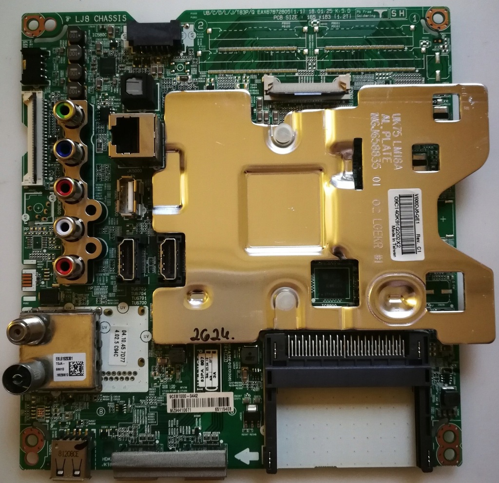 Płyta główna EAX67872805 (1.1) 9CEBT000-0442 V500D