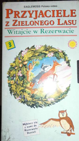 Przyjaciele Z Zielonego Lasu Vhs Kaseta Video 7299111457 Oficjalne Archiwum Allegro