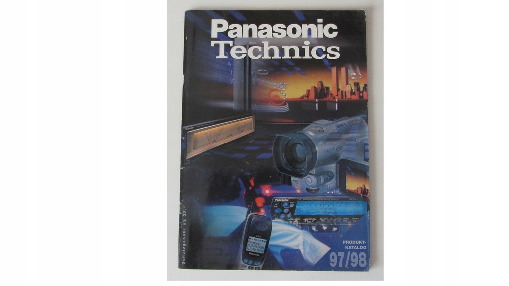 KATALOG TECHNICS PANASONIC ROK 97/98 UNIKAT
